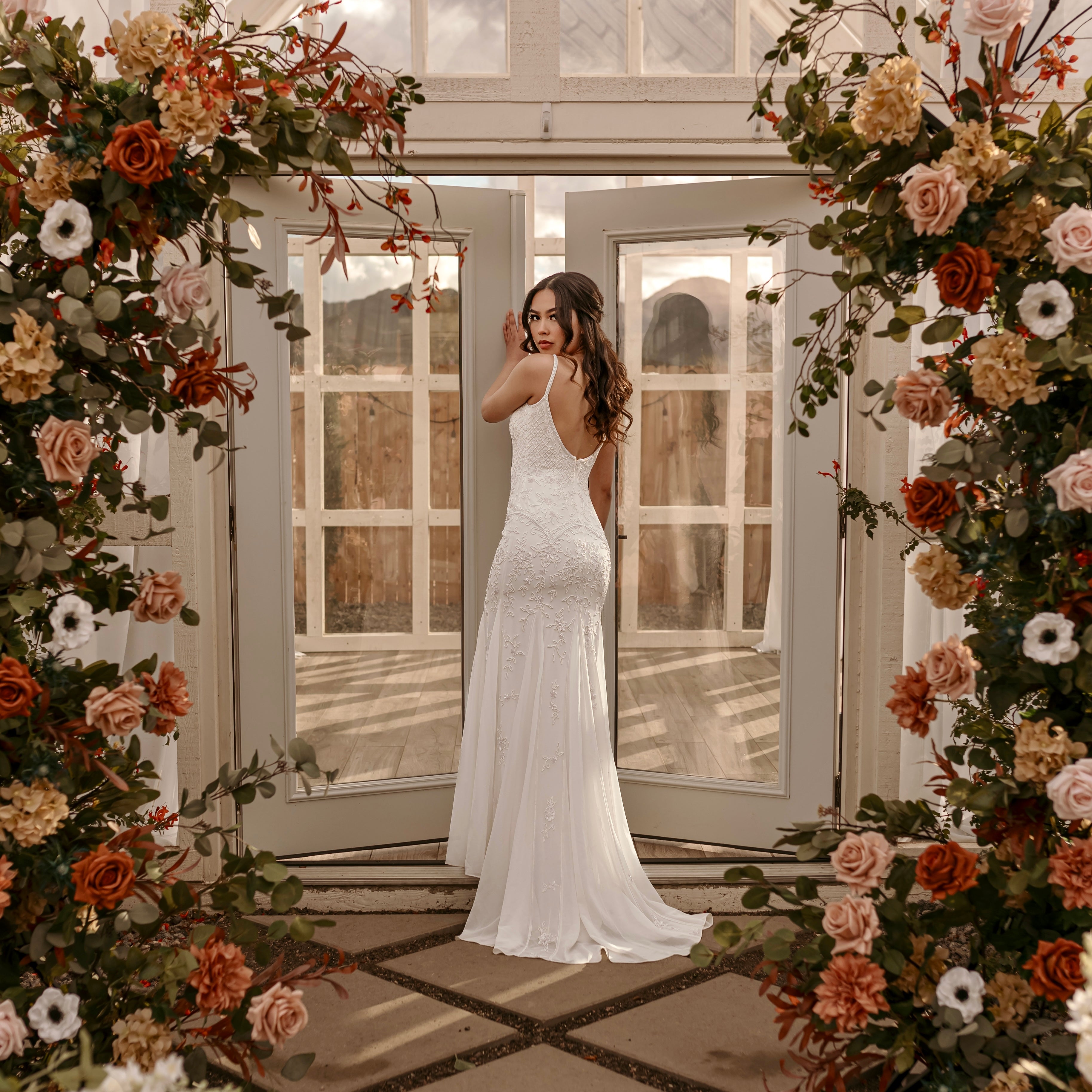 Floral_arch and bridal
