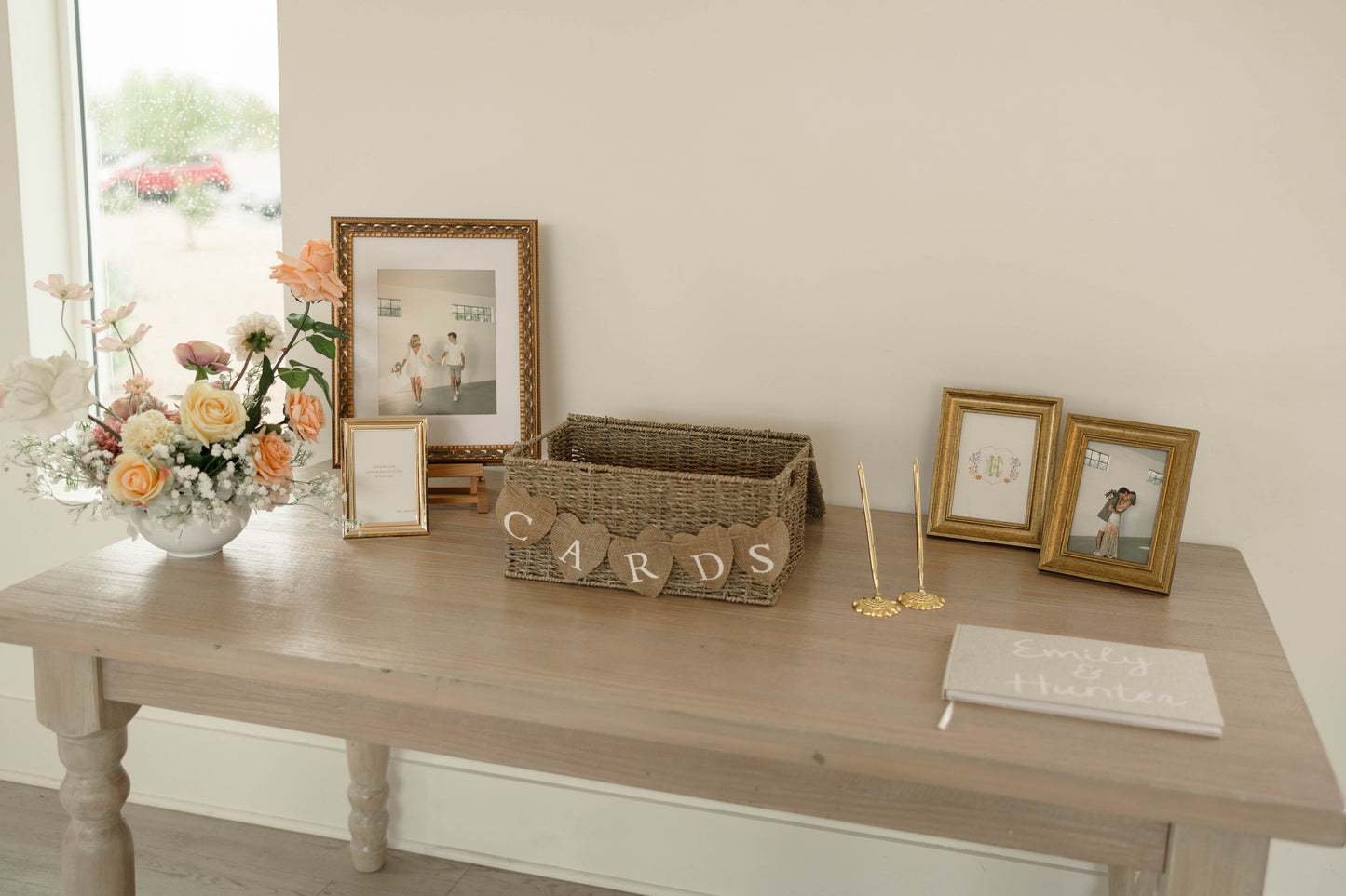 Lilah centerpieces/aisle pieces