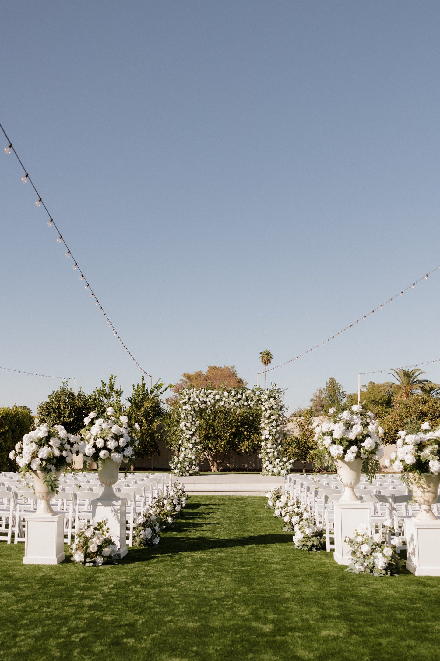 wooden pedestals