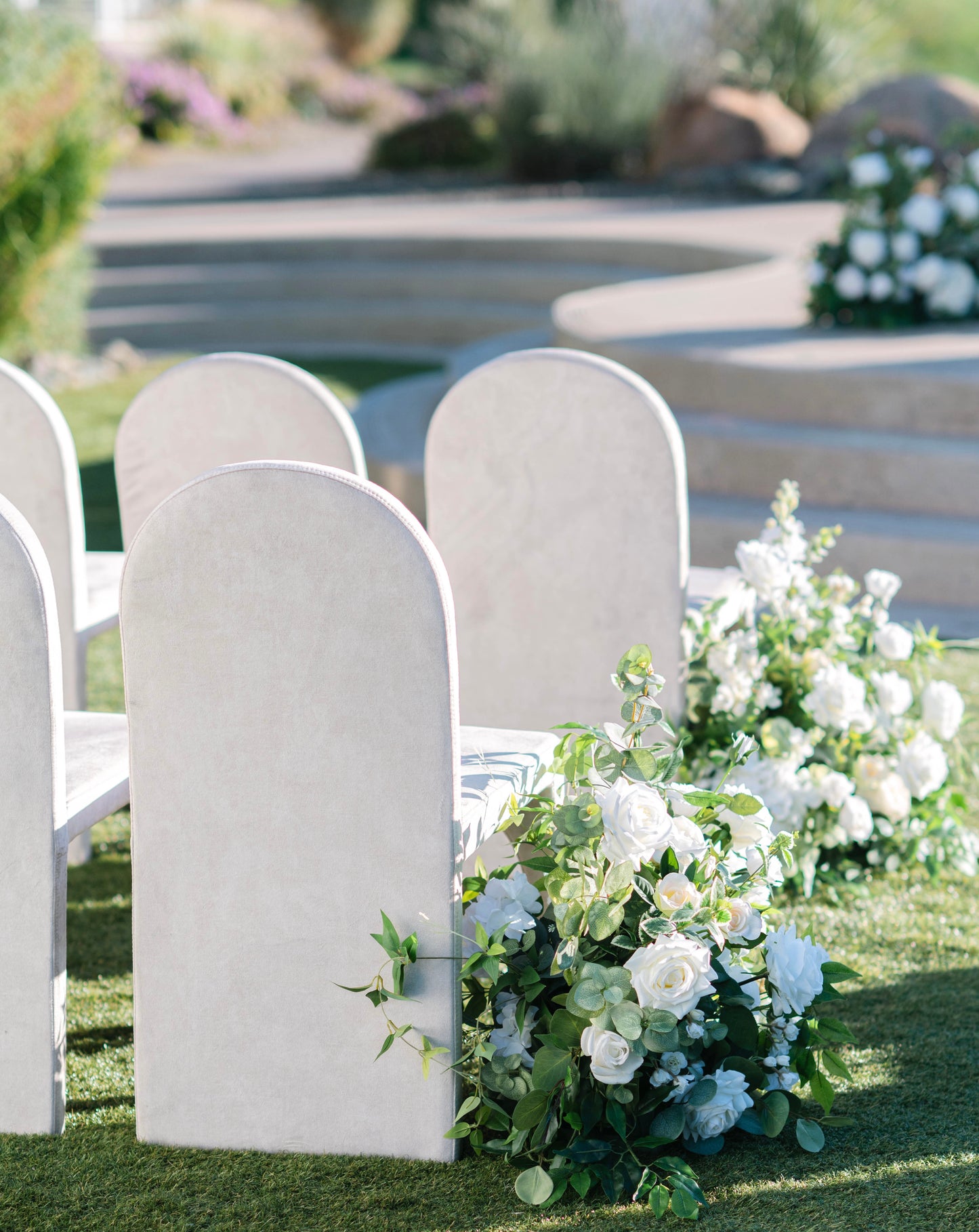 Garden Aisle Flowers