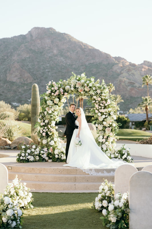 Eden full rounded Arch (This Arch is shown with pops of color added in)