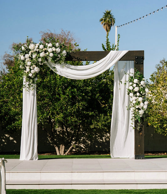 floral swags for large wooden altars (add-on item)