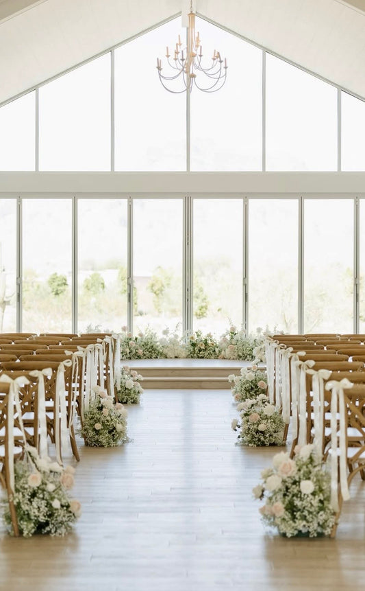 Baby's Breath Aisle Flowers