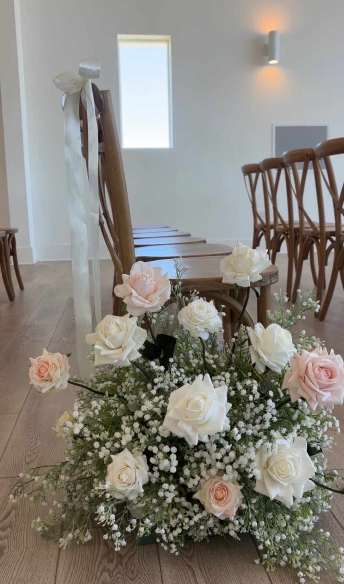 Baby's Breath Aisle Flowers