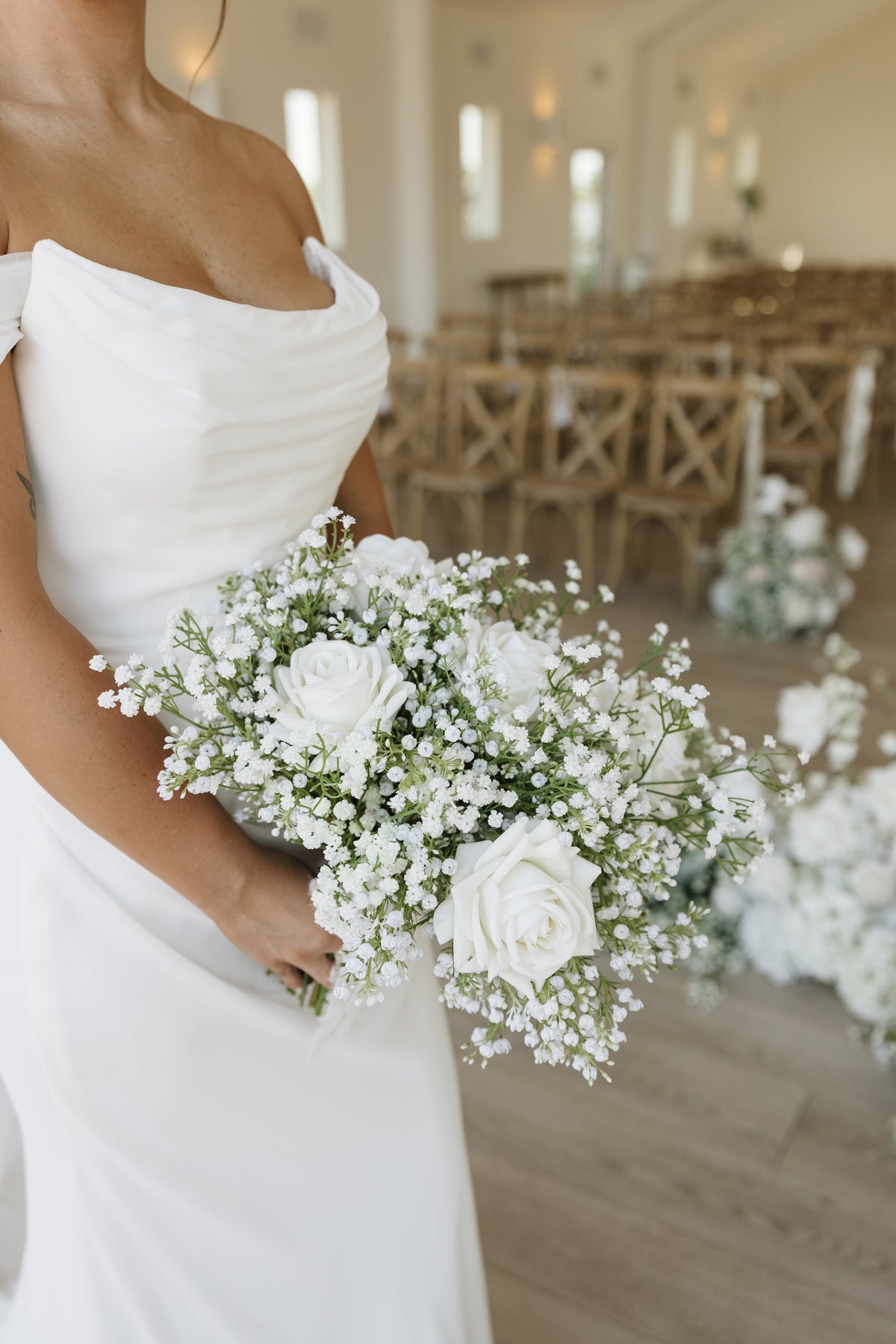 Baby's Breath Bridal Bouquet