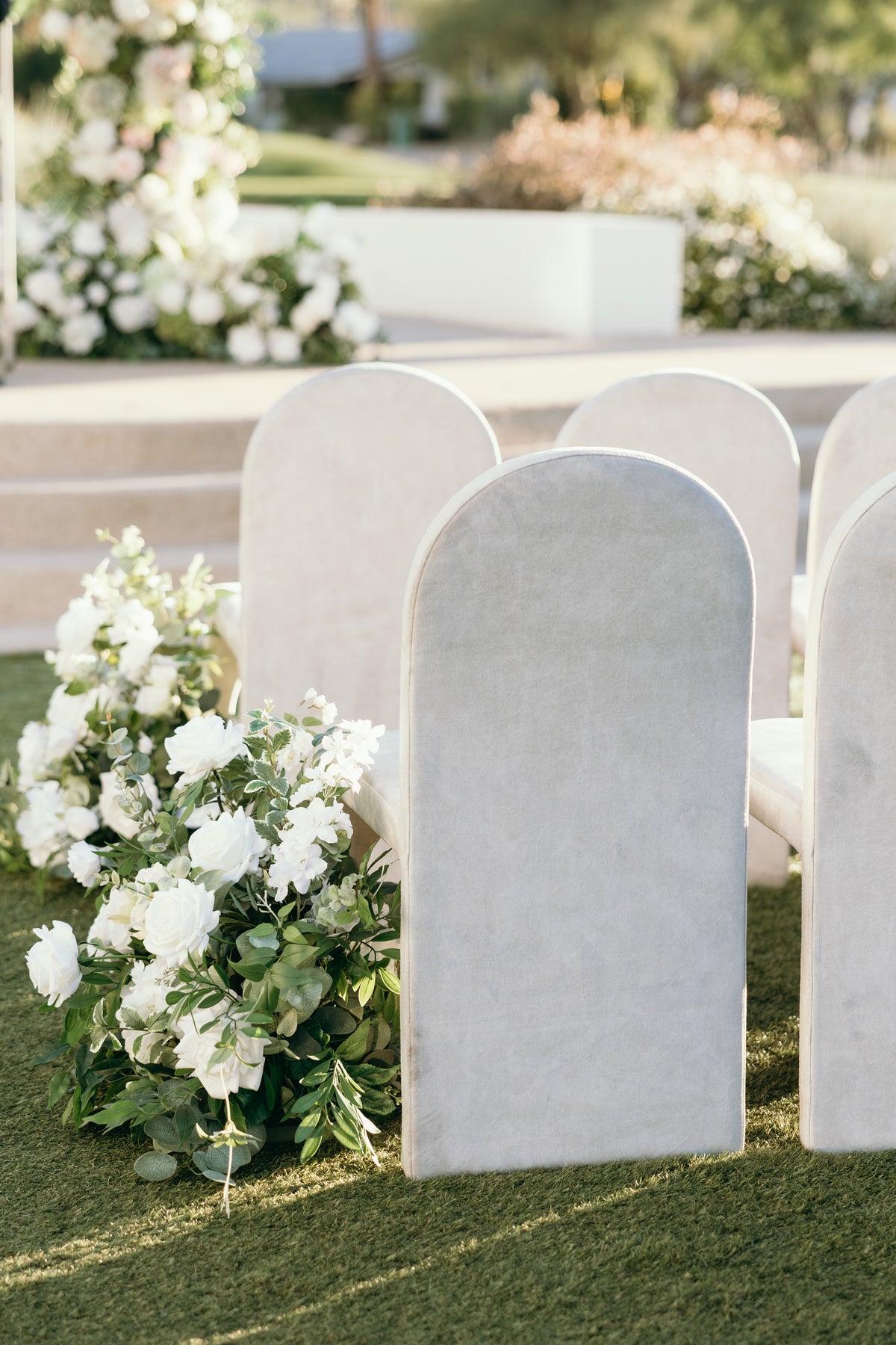 Garden Aisle Flowers