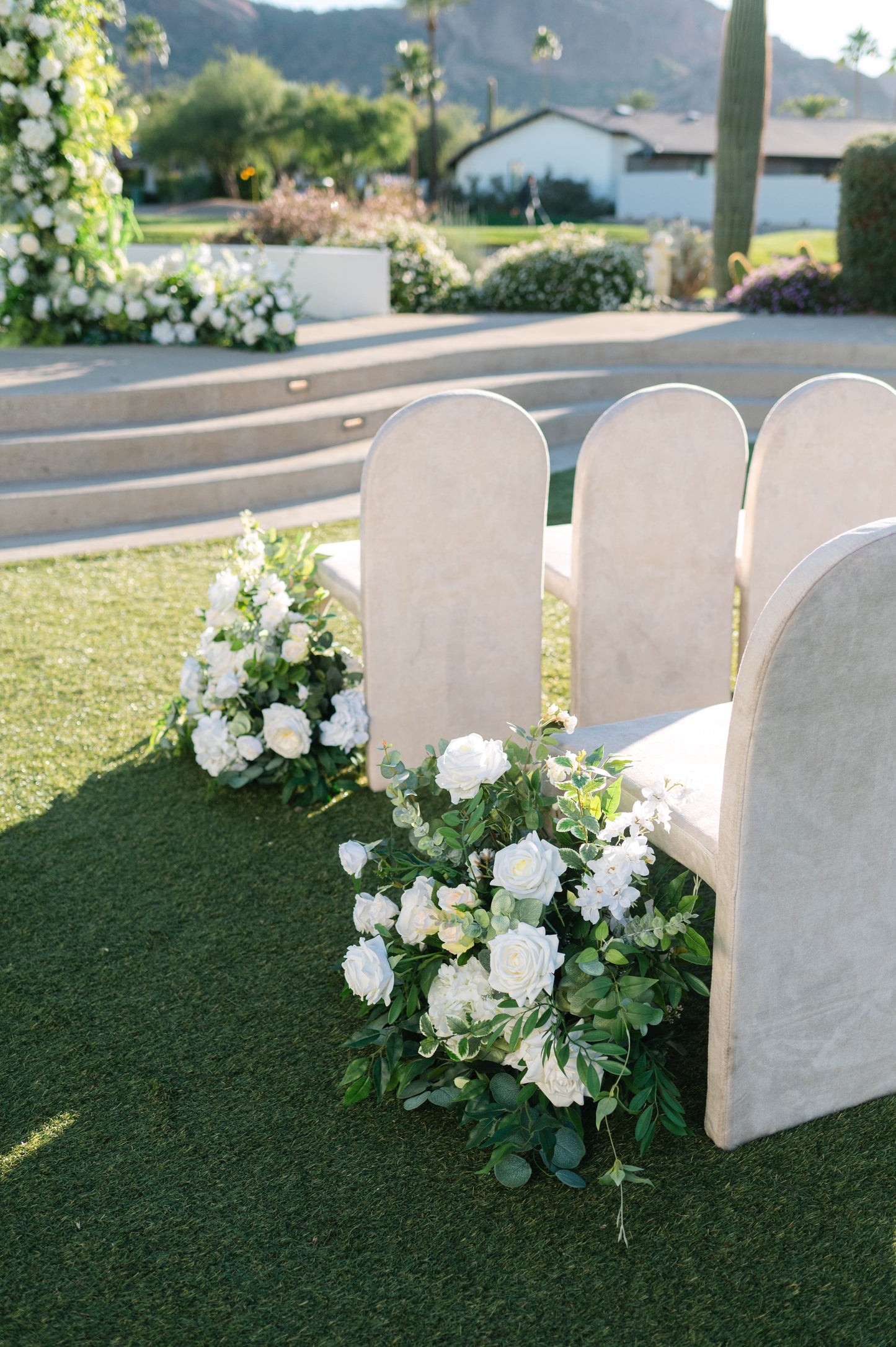 Garden Aisle Flowers