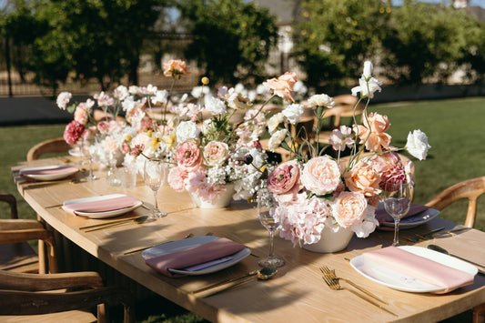 Lilah centerpieces/aisle pieces
