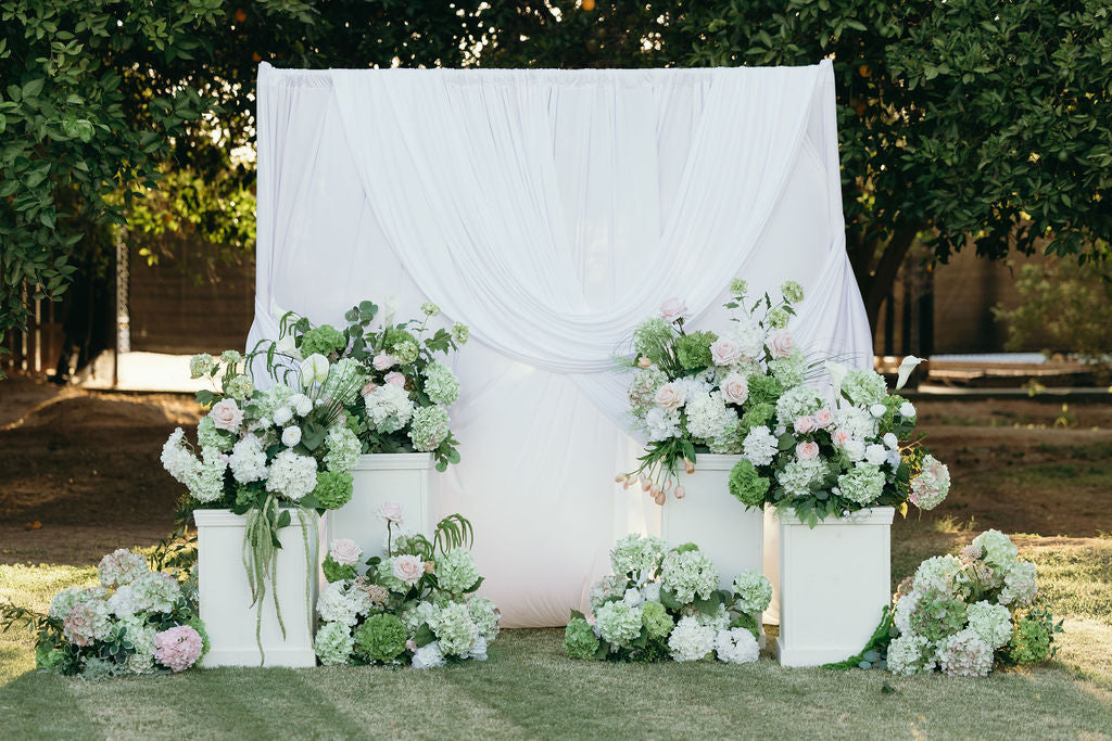 Hydrangea Aisle Flowers