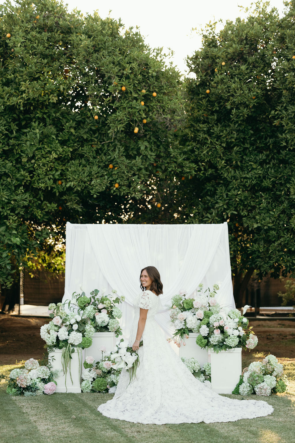 Hydrangea Aisle Flowers